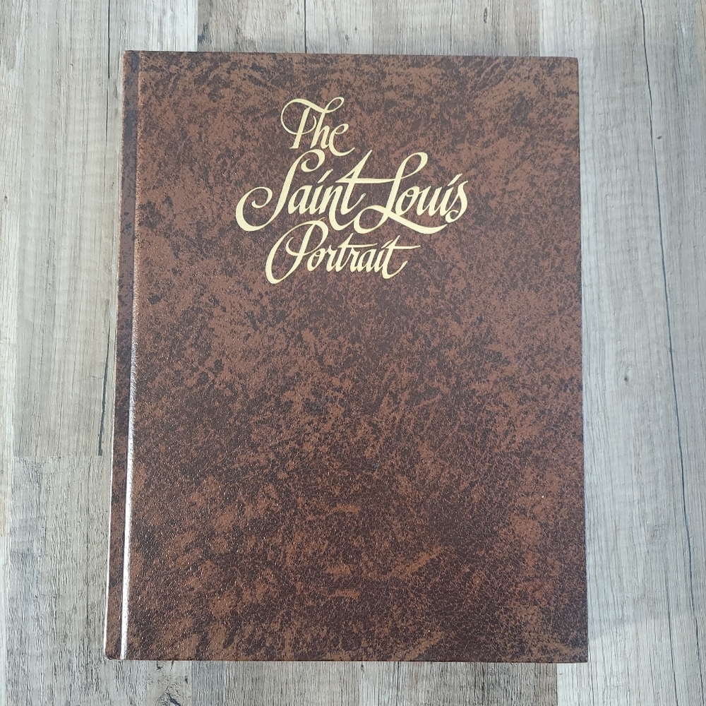 The St Louis Portrait Vintage 70s Hardback Coffee Table Book